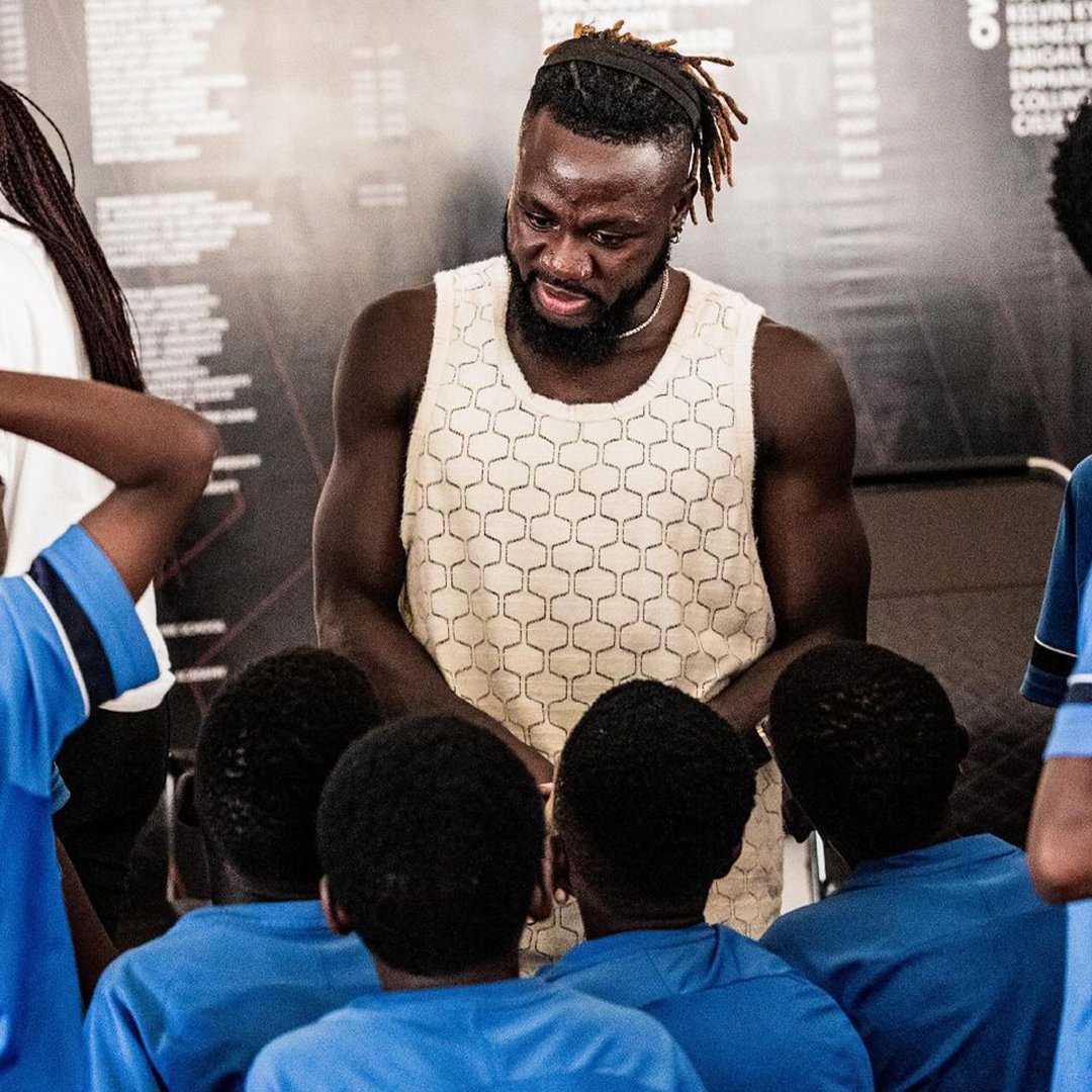 USLLeagueOne's tweet photo. Our king 👑🇬🇭

@OneKnoxSC forward and @right2dream Academy graduate @KingsfordA is a role model for the next generation 👏 https://t.co/SvY0vdKGxX