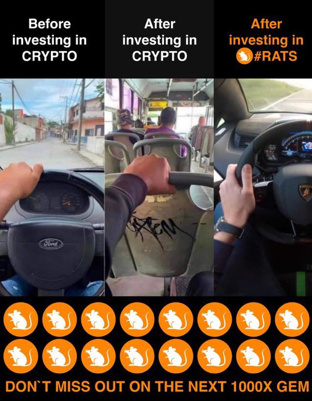 ratsand3518's tweet image. $rats 本人举行新的一轮抽奖活动！
今天老鼠领涨铭文板块，币安web3钱包马上开通，铭文赛道下一波热潮即将到来！为了让更多人加入 $rats ，活动规则如下：

如果 $rats 在年前破零，我将在评论区抽取5人送上1000u！

如果 $rats 在三月内上涨十倍，评论区抽取5人送上10000u！

点赞 关注 评论转发！🚀