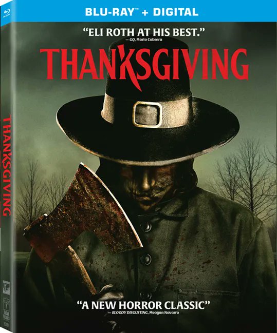 Blu-ray™ Review: #EliRoth's Glorious, Bloodsoaked #Thanksgiving Pays Homage To The Slasher Flicks Of The ’80s tinyurl.com/2f6edd7x @EliRoth @TGivingMovie @SonyPicsHomeEnt Review By James McDonald