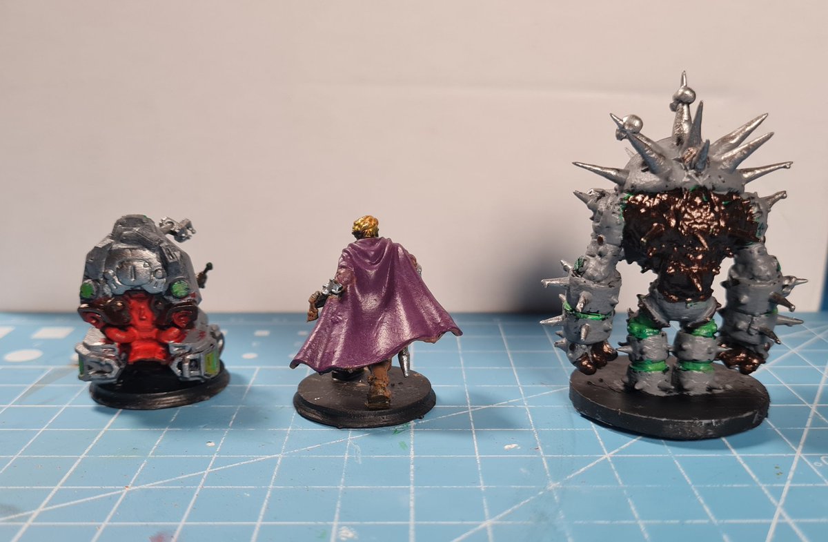 DnD miniatures with some finishing touches pt.1