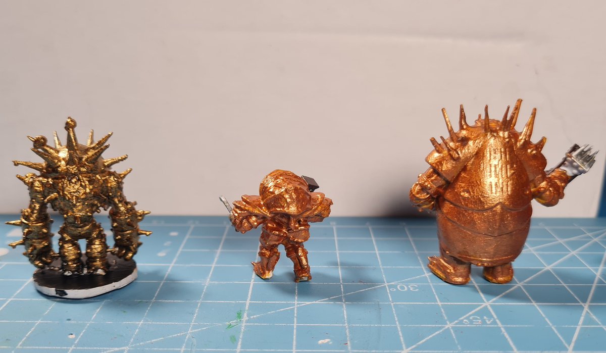 DnD miniatures with finishing touches pt.2