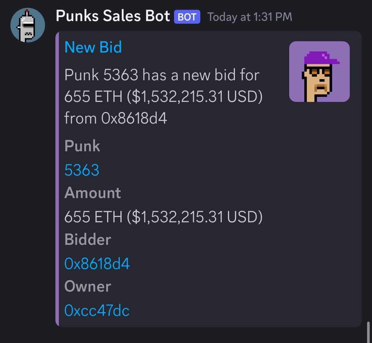 InkaBlinksPunks's tweet photo. It's fun to see this 🔥🔥
@cryptopunks 
#IBpunks https://t.co/kiMK3o0RxQ