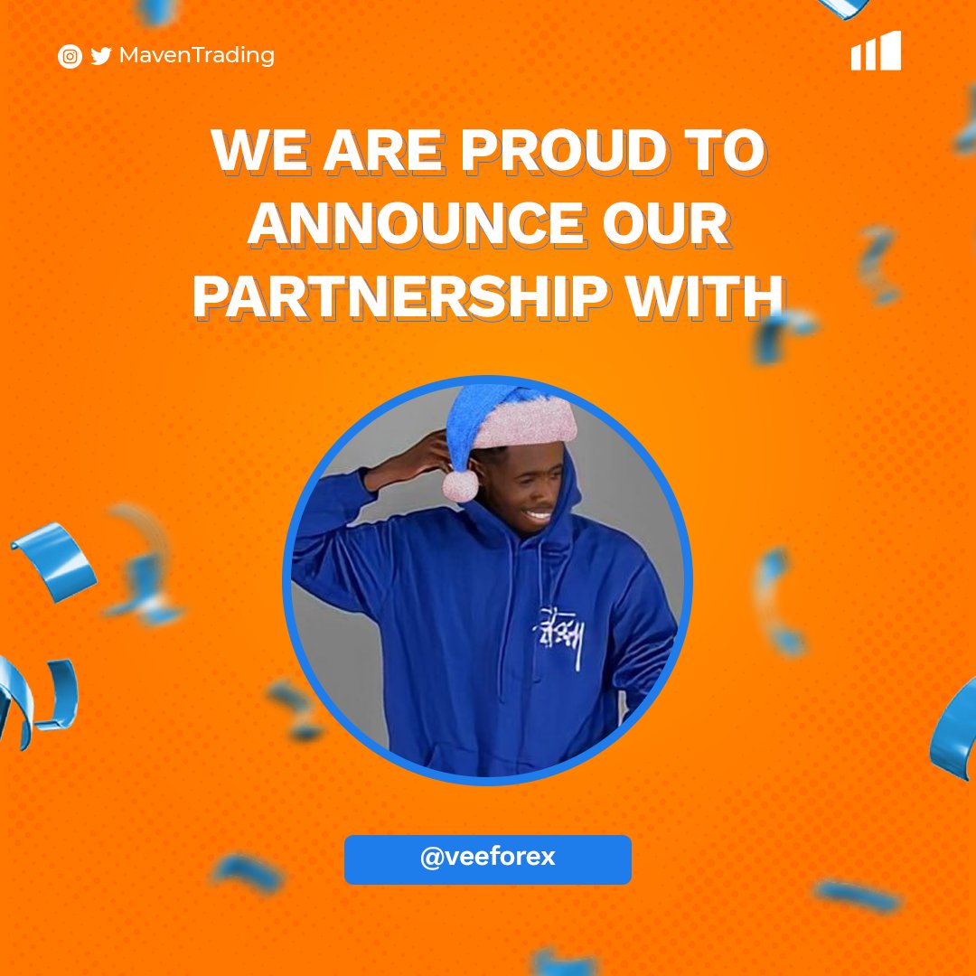 Looks like the cats out of the bag...

We're bringing back partners!!! <a href="/veeforex/">VEE</a> is our first returning to Team Orange 🍊

We will only work with the highest caliber people. Every partner is thoroughly interviewed and tested to match Mavens standards