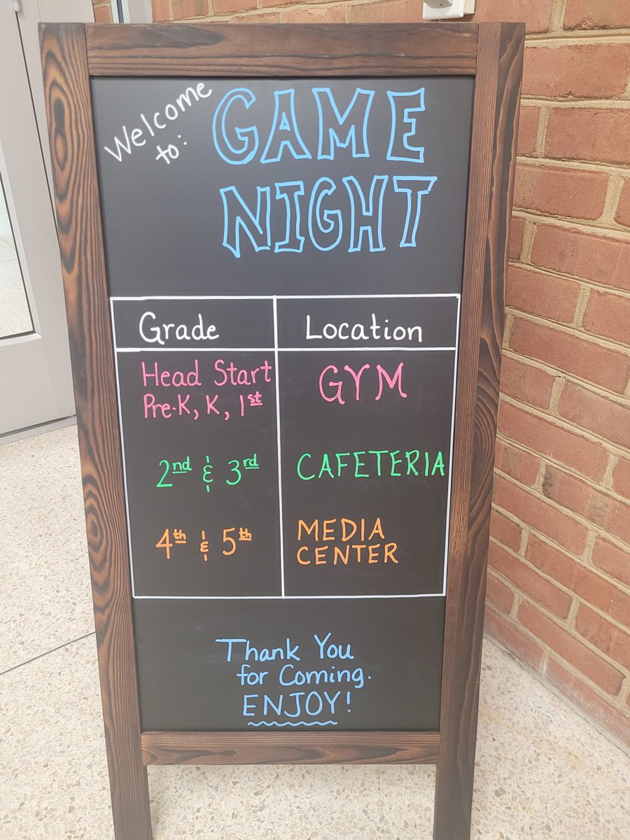 WELCOME TO GAME NIGHT!!