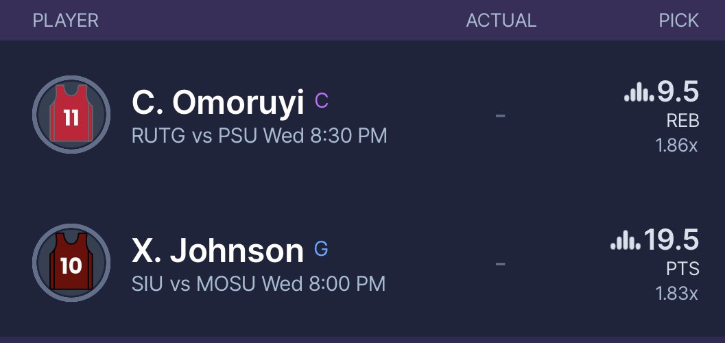 BalesSJustin's tweet image. CBB Sleeper (1/31)

We’ve been unstoppable on Sleeper recently, I have to post this. 3.40x

Use Promo Code ‘BALES’ when signing up for a 100% deposit bonus! 

- 100 likes &amp;amp; RTs and I’ll post another free play for tonight!