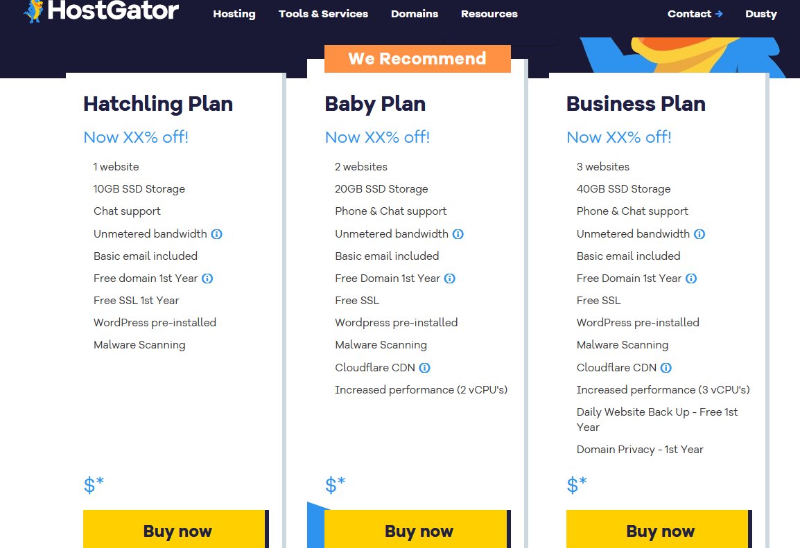 Man <a href="/HostGator/">HostGator</a> may have one of the worst website designs, front and backend. They send a notice that the plan rate will change, but no where to see what it is now or will be. And their website? XX for everything. I plan to move away anyhow but sheesh.
#Hostgator