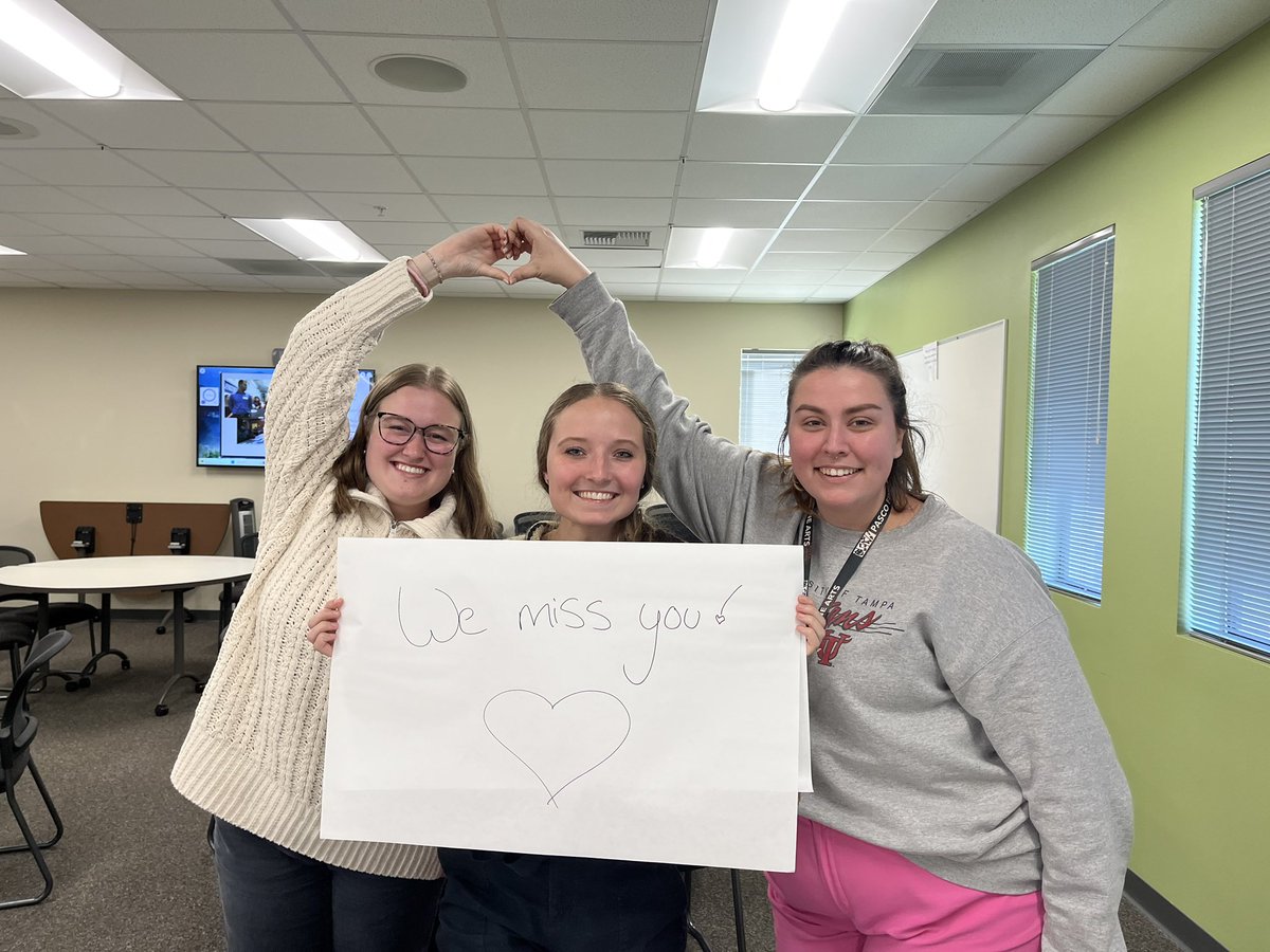 It’s texts like these from <a href="/MrsRamseysRoom/">Alyssa Ramsey</a> and <a href="/KarkoshKelsi/">Kelsi Schmidt</a> that make my day! Missing my work family! 💚💛