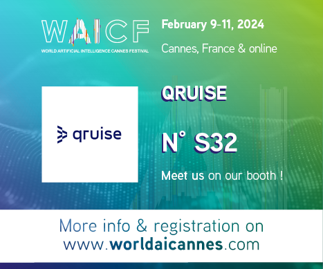 🌟 Exciting News from @Qruise_ai ! 🚀 We're thrilled to announce that @Qruise_ai will be showcasing at the prestigious World AI Cannes Festival (WAICF) 2024! 📍 Join us at Booth S32, Palais des Festivals et Des Congrès de Cannes, from February 8-10. This is an unmissable…