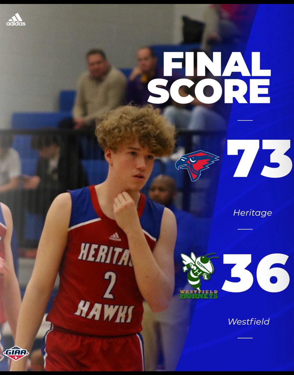 Final score:
THS - 73
WS - 36

Sam Mead 20pts 5reb 
Mason Bolinger 6pts 7ast 4reb 
Barron O. Kwarteng 11pts 3reb 3ast 
Max Skidmore 7pts 4ast 2reb 
Carter Bickel 7pts 2reb
Ian Hall 6pts 4reb 
Colman Hellgeth 3pts 5reb 2ast
Huzayl Khutliwala 3pts 1reb

#ProtectTheNest 🔵🔴🏀
