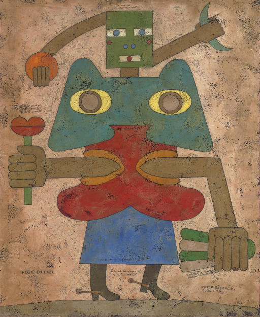twistopherrobin's tweet photo. #Art #VictorBrauner https://t.co/ioz2EeMOKo