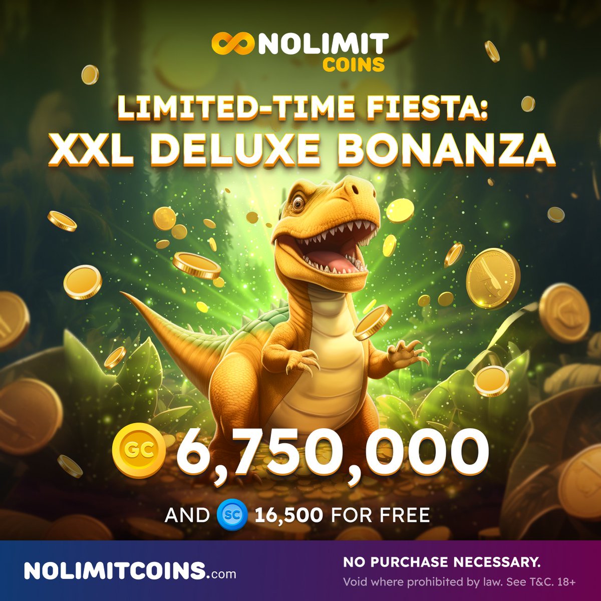 No Limit Coins tweet media