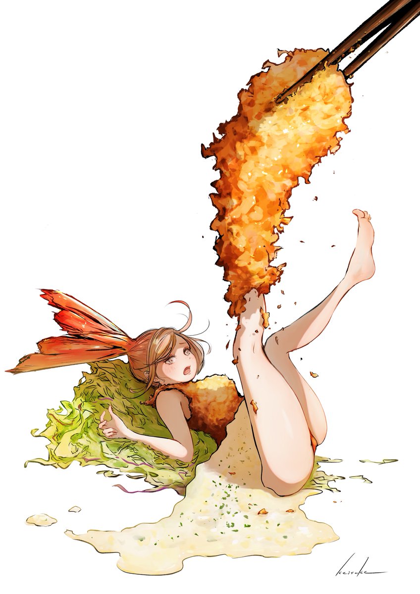 エビフライができるまで🍤

おまけ、4年前に描いたエビフライ 