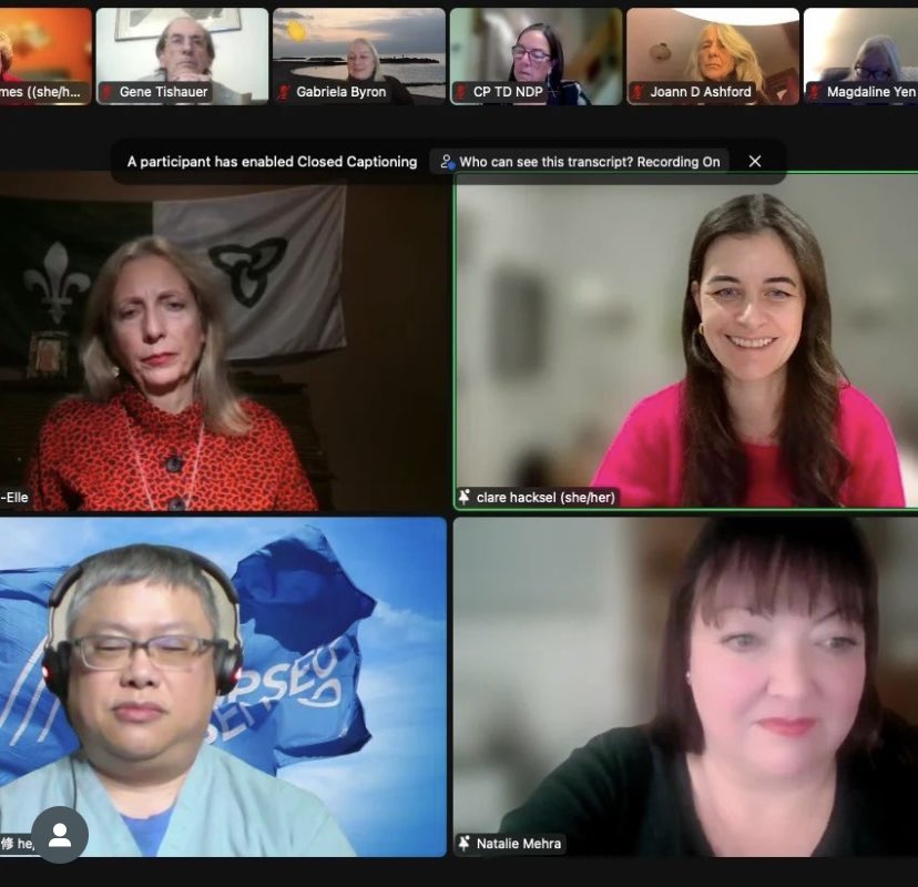 BEYNDP's tweet photo. The passionate discussion about the Healthcare Crisis with panelists @NickelBelt @KingsleyKwok @NatalieMehra1 and moderated by @clarehacksel was great! Many thanks to @NDPLakeshore and @TDNDP for including #BEYNDP in the event. The audience’s questions were amazing! #onpoli https://t.co/NDA39ThU5F