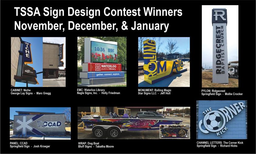 StarSignsLLC's tweet photo. 🏆 Exciting News: "Rolling Magic" wins top spot in the Monument category in the @tristatesign Contest! Thanks to the TSSA for providing a platform to showcase our creativity. 
👏 Congrats to the whole Star Signs Team! Y’all knocked it outta the park with this one! #StarMade https://t.co/q7GurQuD0D