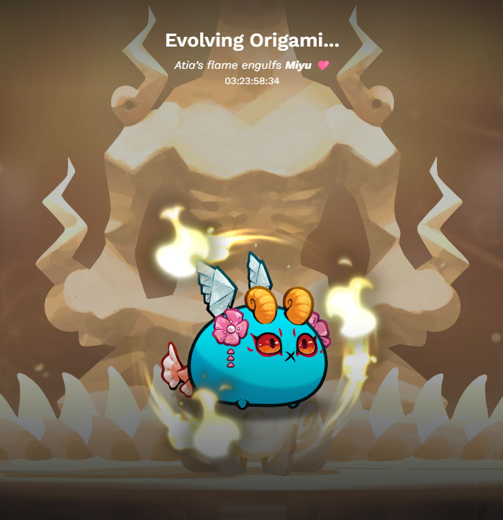 Queen_MT8's tweet photo. Finally!!! Axie Evolution 💙
Cuteness Overload!!!🫶

#AxieInfinity #AxieOrigins #AxiePartEvo https://t.co/mSO68fu6kJ