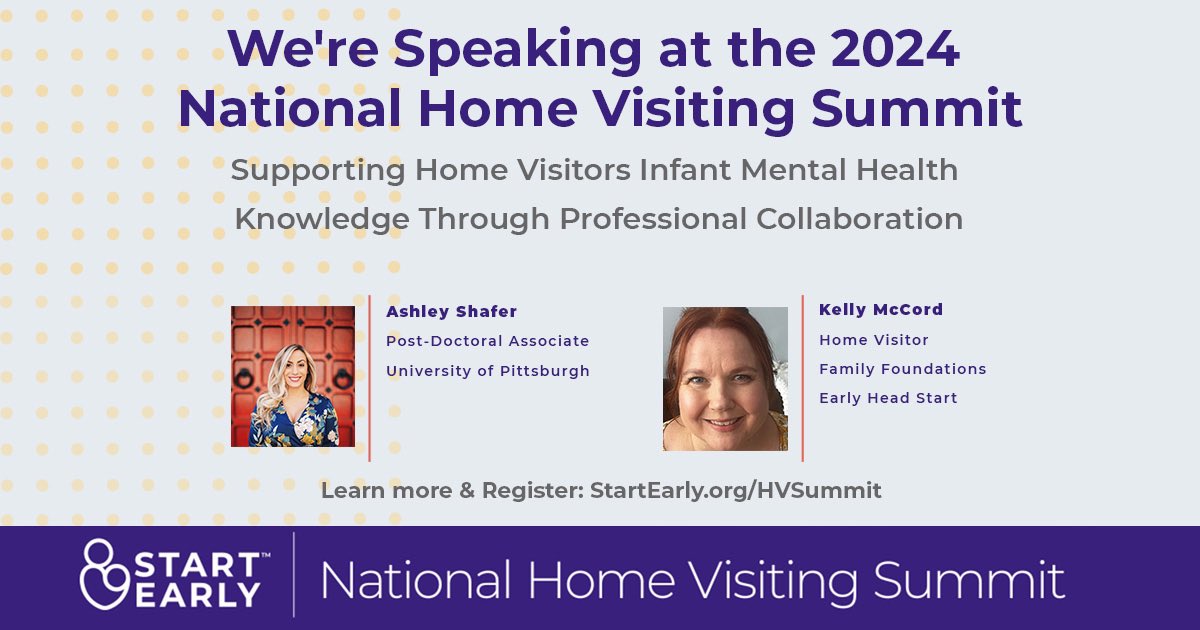 Thrilled to be presenting at the 2024 #HVSummit! 

This conference is a BIG deal in the #homevisiting world, and we would love to see you at our poster session this evening at 5:10pm in Independence Ballroom A.