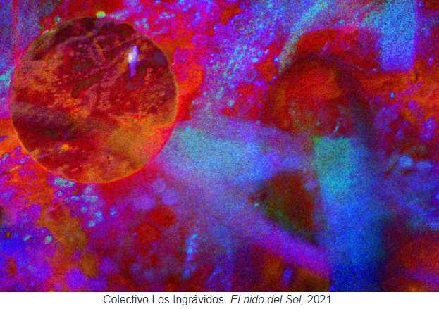 RevistaDArte's tweet image. Hasta el 28 de julio en la Sala 10 del @muac_unam fuego de su danza cósmica; El nido del Sol, parte de una trilogía titulada Tonalli que se nutre de la cosmovisión náhuatl ritmos, texturas, colores emanados del Sol, la Luna y el fuego.