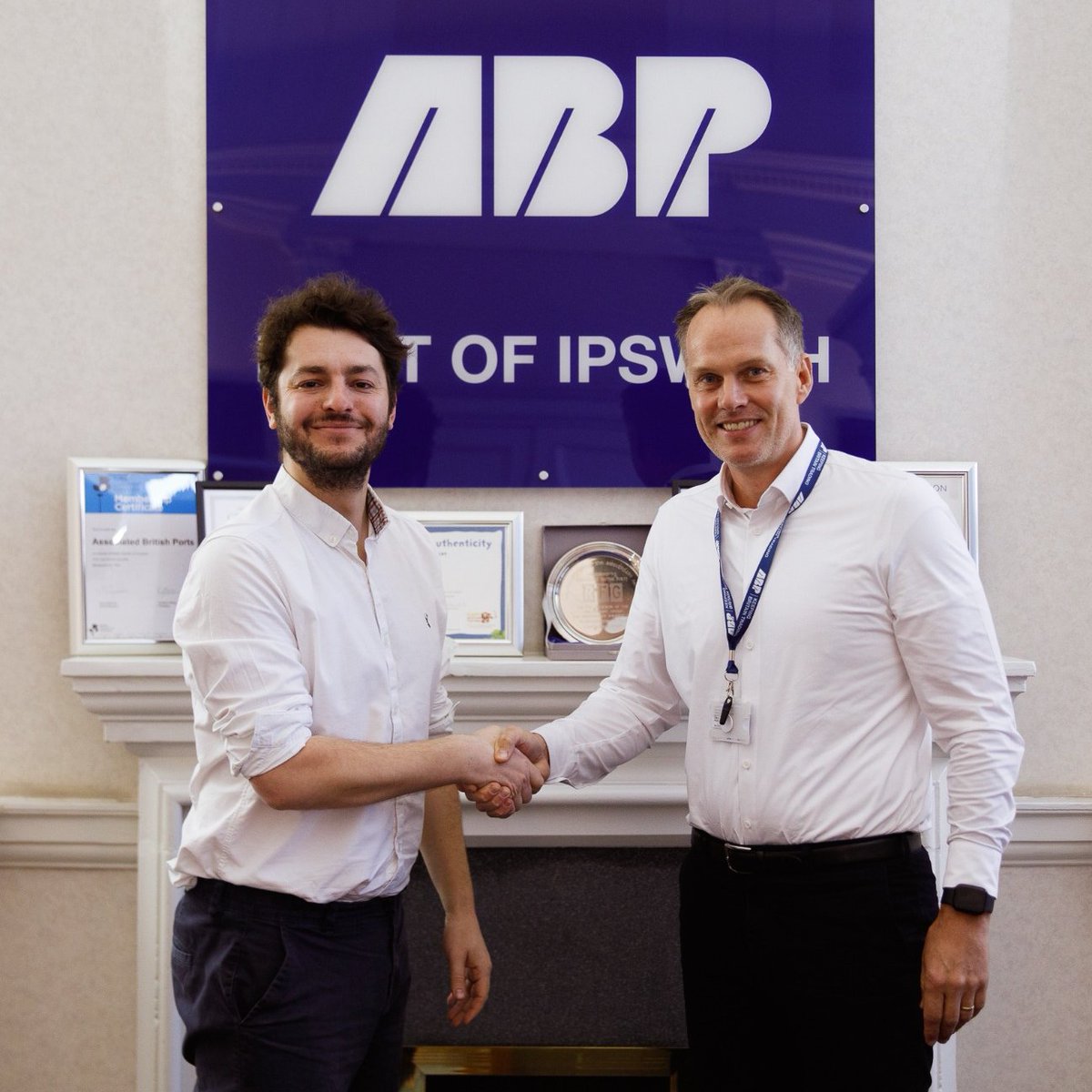 ABP's Port of Ipswich were pleased to welcome @jackabbott90, prospective Labour candidate for Ipswich, to the port yesterday. On the visit, we highlighted the important role the port plays in supporting the local economy and shared plans for the growth of the port.