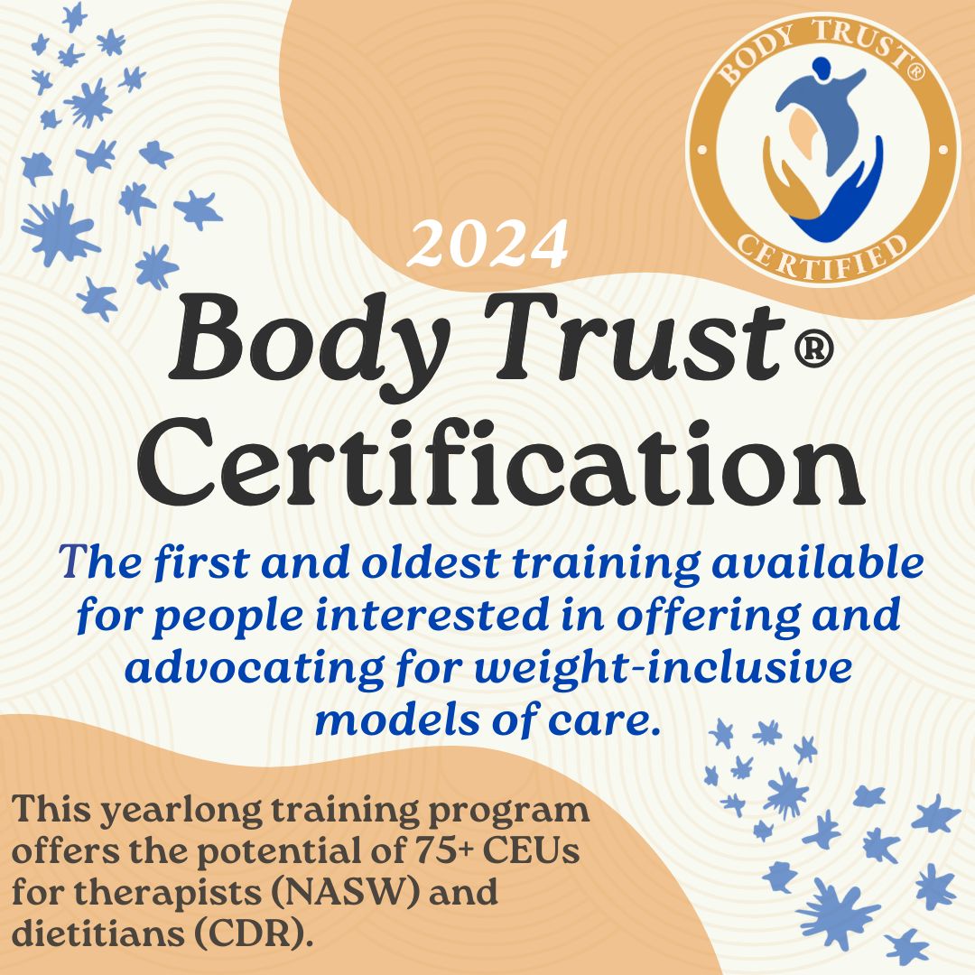 Now’s the time to connect the dots between social justice &amp; the work of healing — &amp; learn to love your work more than ever. Our next cohort begins March 14! Join us for an Info Session Panel w/ Certified Body Trust Specialists > Feb. 21st from 5-6pm PST bit.ly/4bbfsCa
