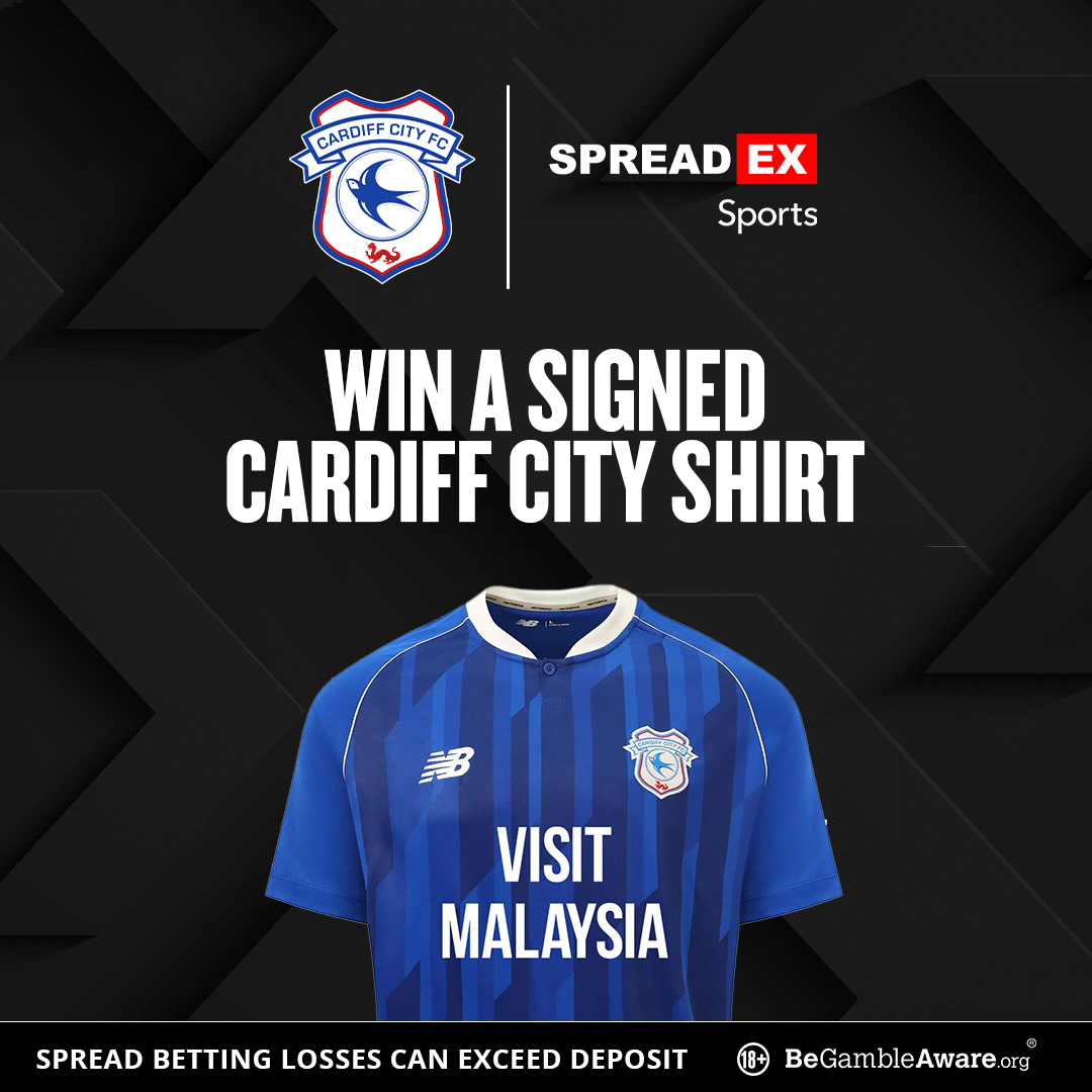 How do you fancy the chance to win a signed <a href="/CardiffCityFC/">Cardiff City FC</a>  shirt?! 👕🖋️

For the chance to win🏆

1⃣ Follow us, Repost this post + Tag a mate with the minute you think Cardiff will score their first goal🆚Watford!
2⃣ Enter your details in the entry form below⤵️