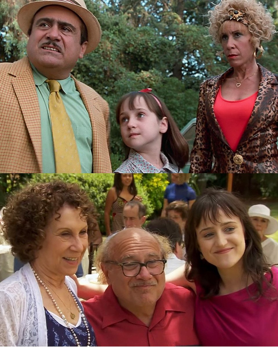 poptime's tweet photo. Simplesmente o elenco de "Matilda", filme de 1996, nos dias de hoje. 🥹 https://t.co/b21plofAFW