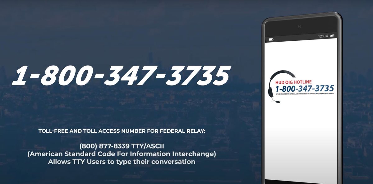 Identity Theft Awareness Week 2024

Has someone used your personal information to apply for and receive assistance through @HUDgov programs? That’s identity theft.

If you or someone you know has been a victim of identity theft, contact the OIG Hotline at 1-800-347-3735. #IDTheft