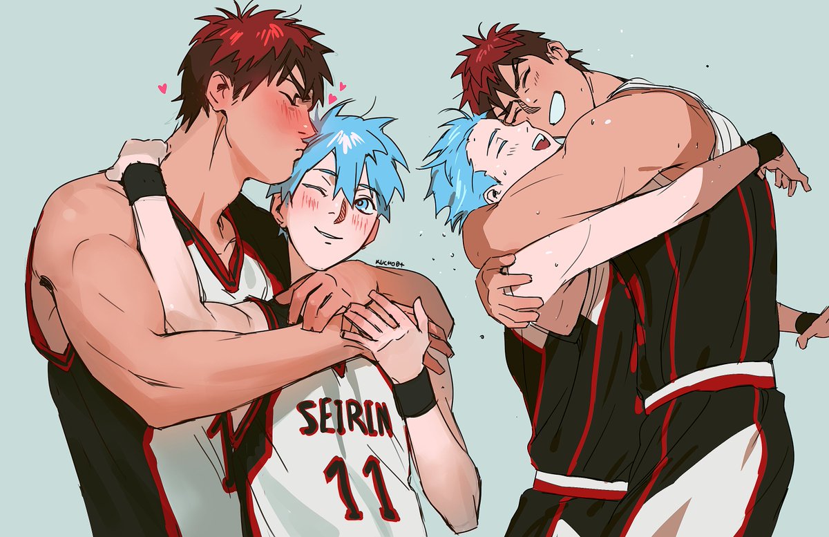 Art trade! also, happy birthday to Kuroko 💖 #黒子テツヤ生誕祭2024