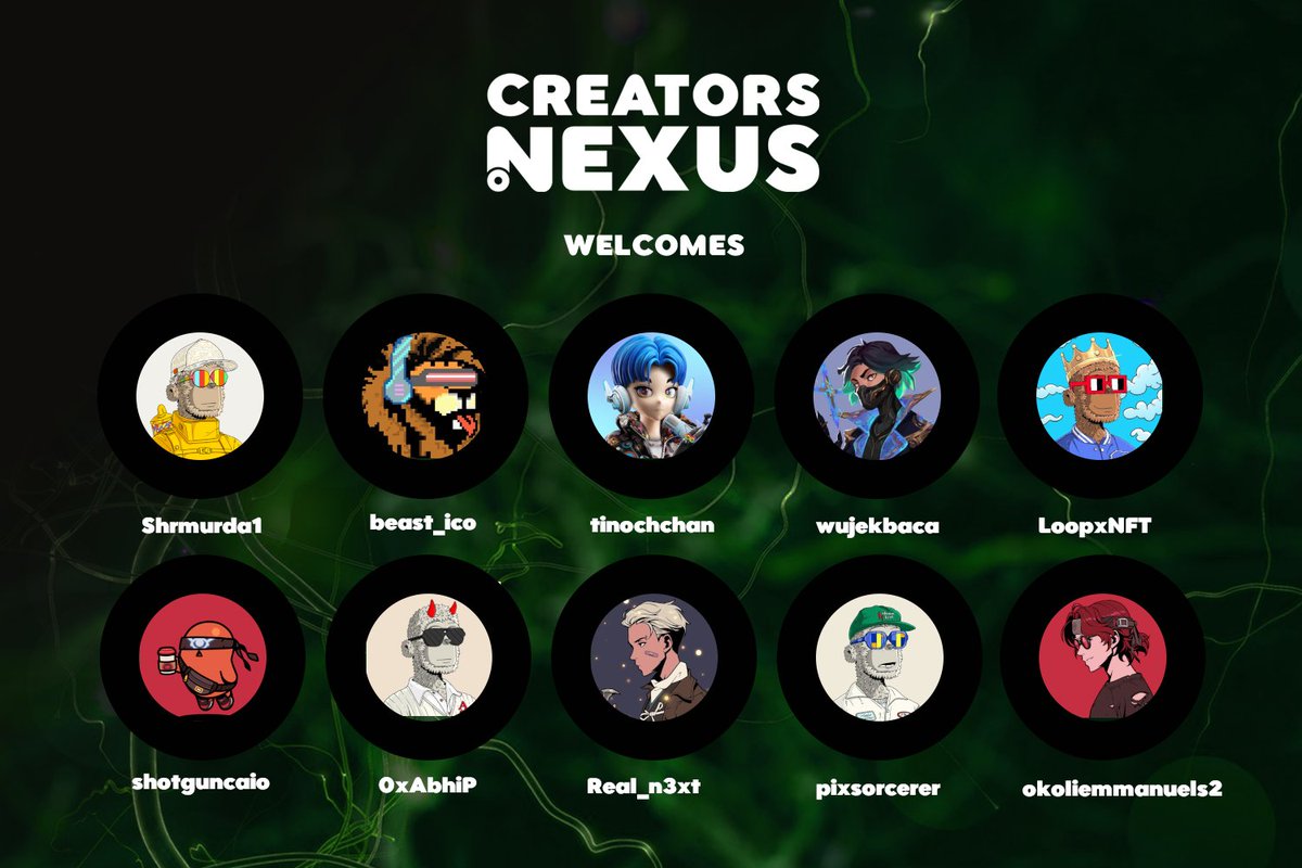 Welcome Creators🤝
150/300 - Halfway there!