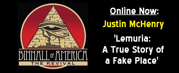 This week on BoA: The Revival, author Justin McHenry joins us for a fascinating conversation about his fantastic new book 'Lemuria: A True Story of a Fake Place.' open.spotify.com/episode/4retKt… podcasts.apple.com/us/podcast/boa… youtube.com/watch?v=DLEhxD…