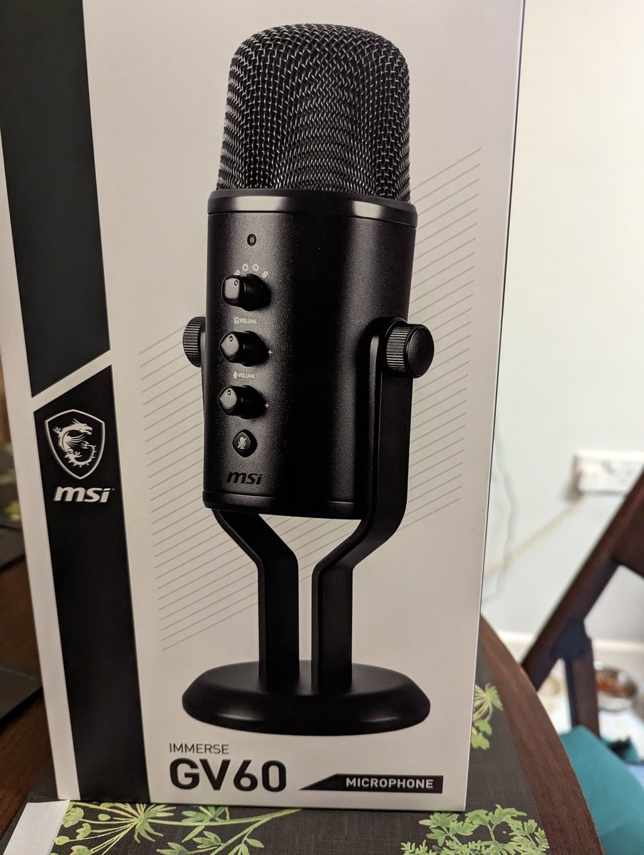 CaptTrep's tweet image. Can't wait to test my new mic out! Upgrade from my last hopefully!
#bemorepirate #msi