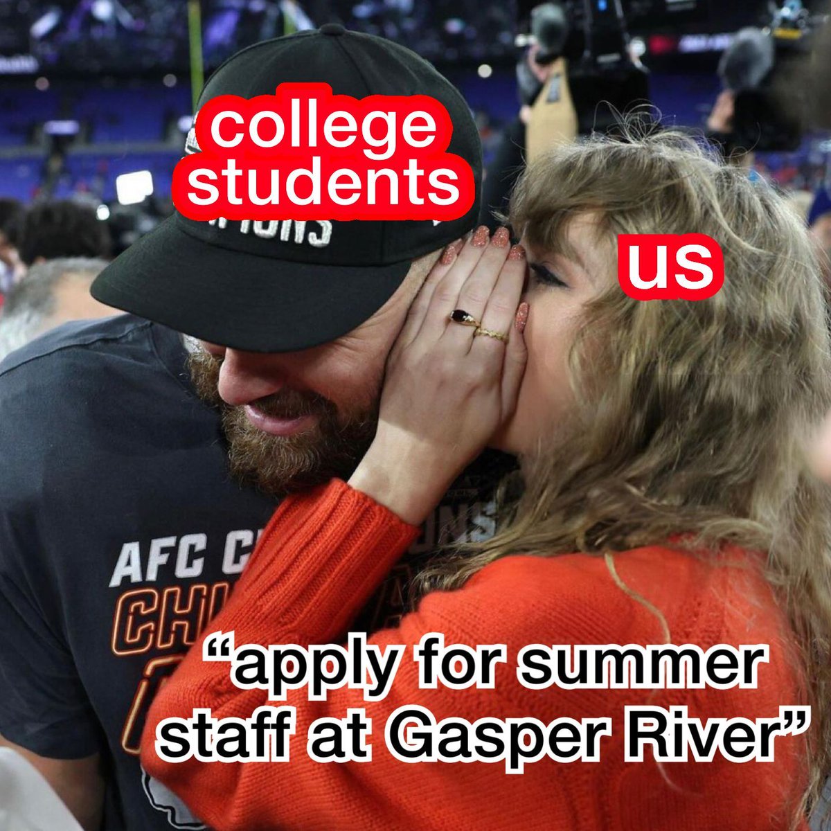 gasperrivercamp's tweet photo. Once again Summer 2024 staff: where are you now and where do you want to be? Learn more about working at camp on our website and apply today! Have any questions? Comment, send us a DM or email us at  Gasper.program@gmail.com! 

We can’t wait to meet you! https://t.co/rlwYtqxEH4