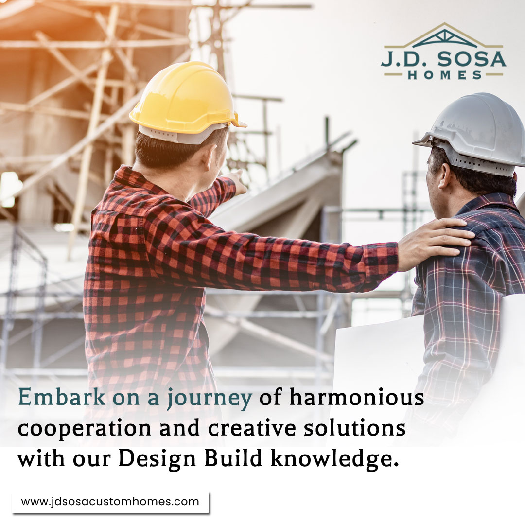 JDSosaHomes's tweet photo. Embark on a journey of harmonious cooperation and creative solutions with our #DesignBuild knowledge. Discover the potential of synergy as our design and construction teams join forces, ensuring your project turns into a masterpiece. https://t.co/sznepvyYxQ https://t.co/UEMf01P67v