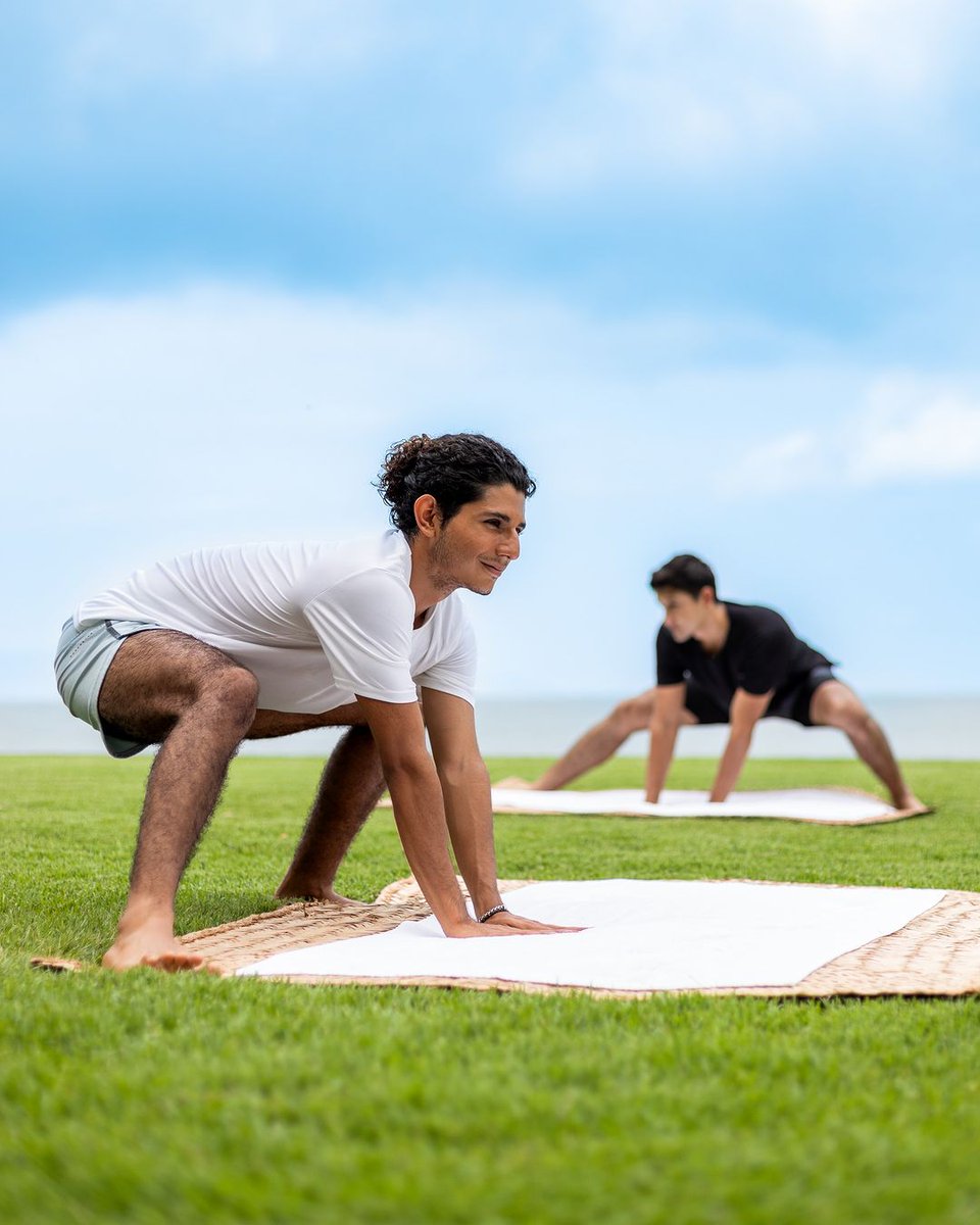 WellnessingVR's tweet photo. Discover a fun and challenging way to work out at @grandvelasnay, where you will connect with your body and push yourself with every session. Are you ready for this new challenge? #AnimalFlow #WellnessingByVelas #GrandVelas #FeelsLikeMagic https://t.co/u1gOeBNKYP