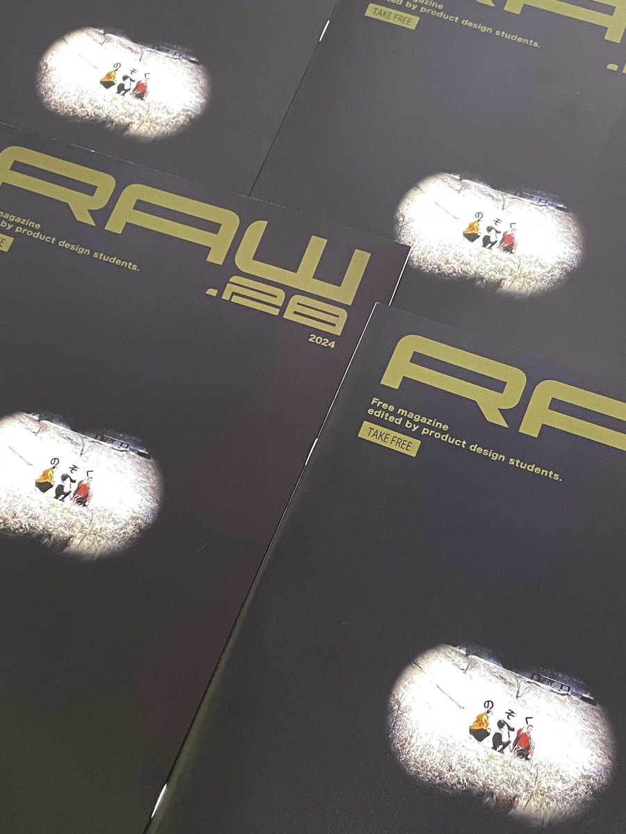 多摩美フリーペーパーRAW tweet media