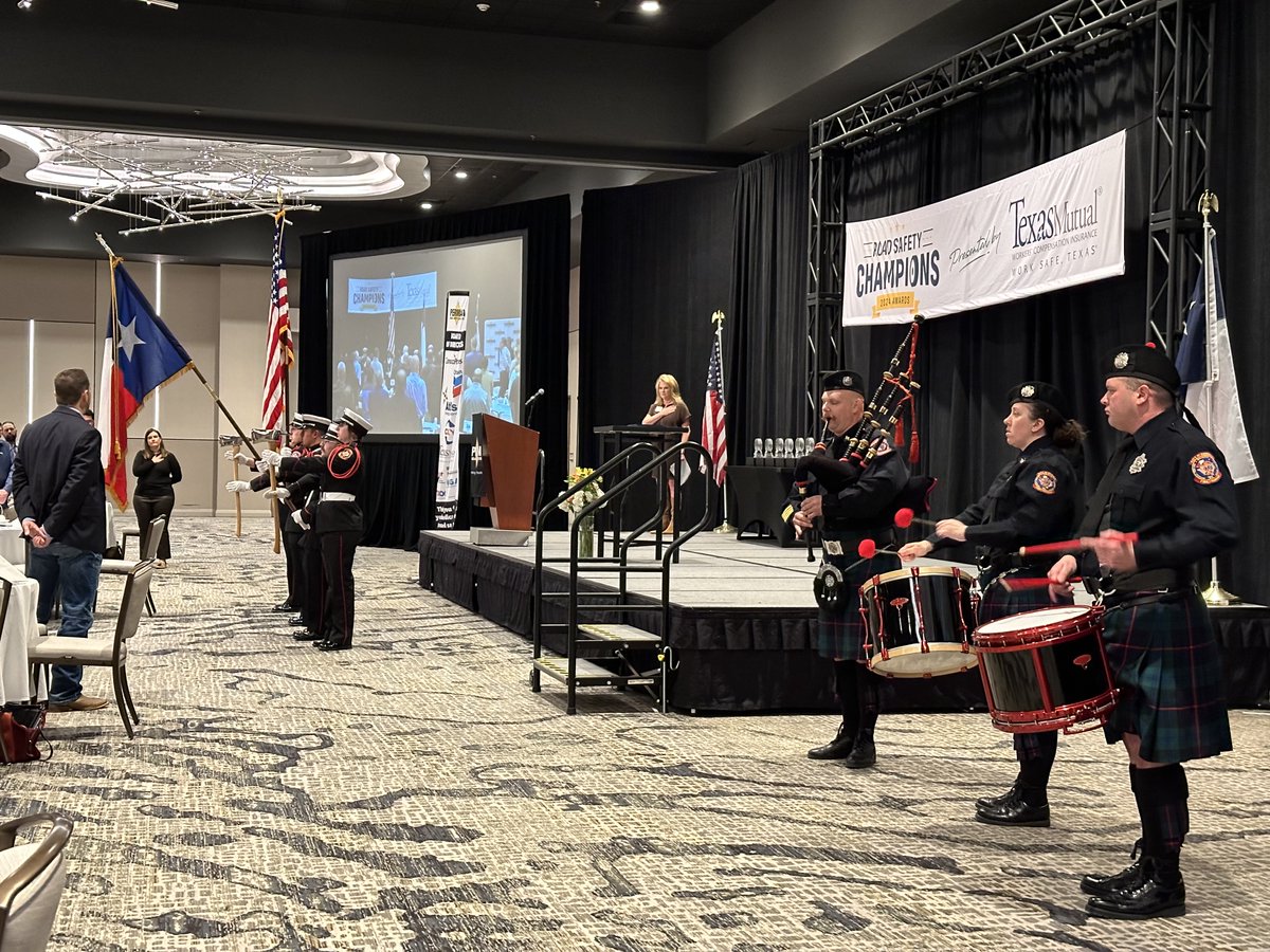 CityofOdessa's tweet photo. Special Performance
Odessa Fire Rescue Honor Guard and Odessa Fire Rescue Pipe &amp; Drum Corp performed this morning at the “Road Safety Champions” Awards.

#BrighterFuture #OdessaProud https://t.co/8S9G2hRbxk