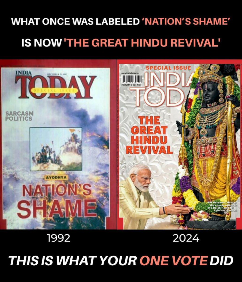 HINDU_RASTRA_'s tweet photo. 🚩🚩

#KashiVishwanath #Masjid #AyodhyaRamMandir https://t.co/5XTUmRv3MK