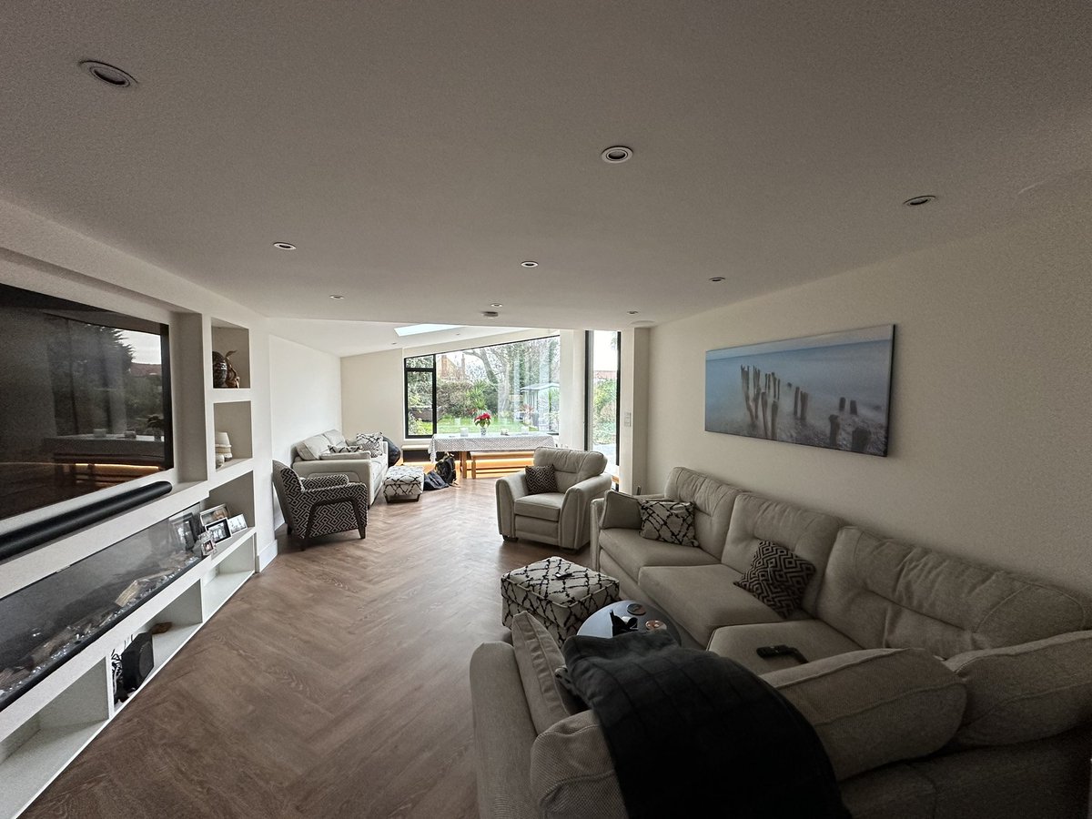 formationCon's tweet photo. Our extension now finished. Very happy clients. Now giving them the open planned lounge and dining area out to a huge patio area. #construction #extension https://t.co/TOGXSyTPjO