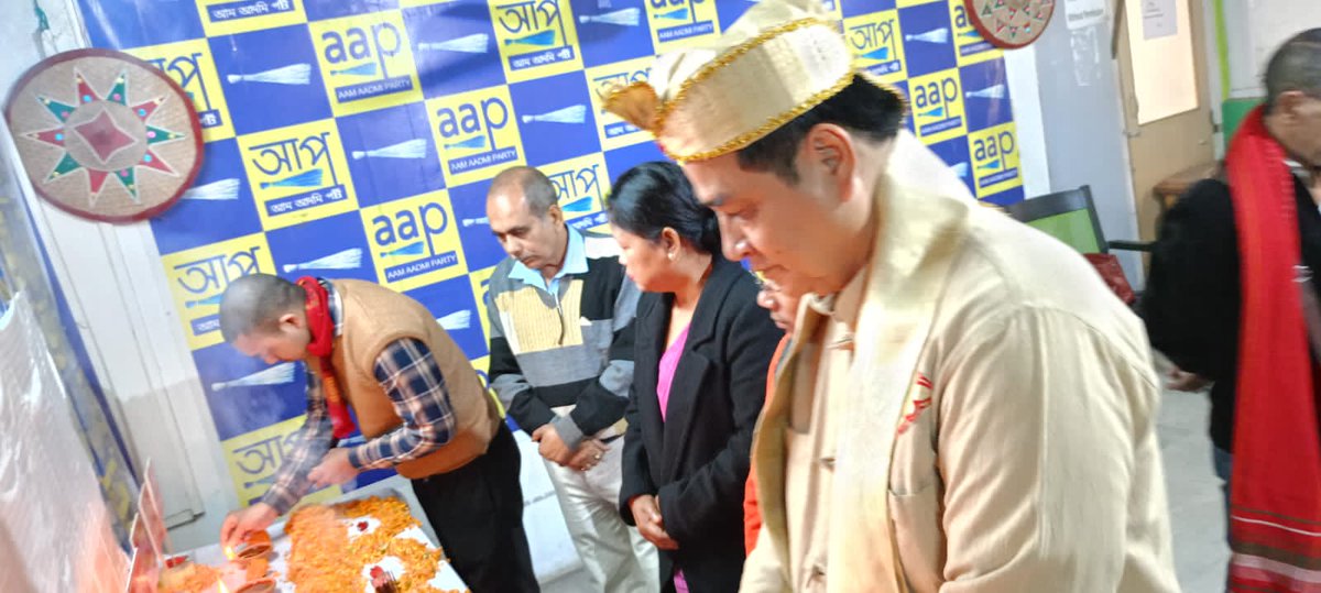 Ancestors Worship,Me-Dam Me-Phi celebrated in Assam today.The Ahoms Assam for 600years without break . The Ahom Rule was the golden age for language,art, culture and architecture of Assam. The Ahom Kings were the creator of "Assam" and "Assamese".