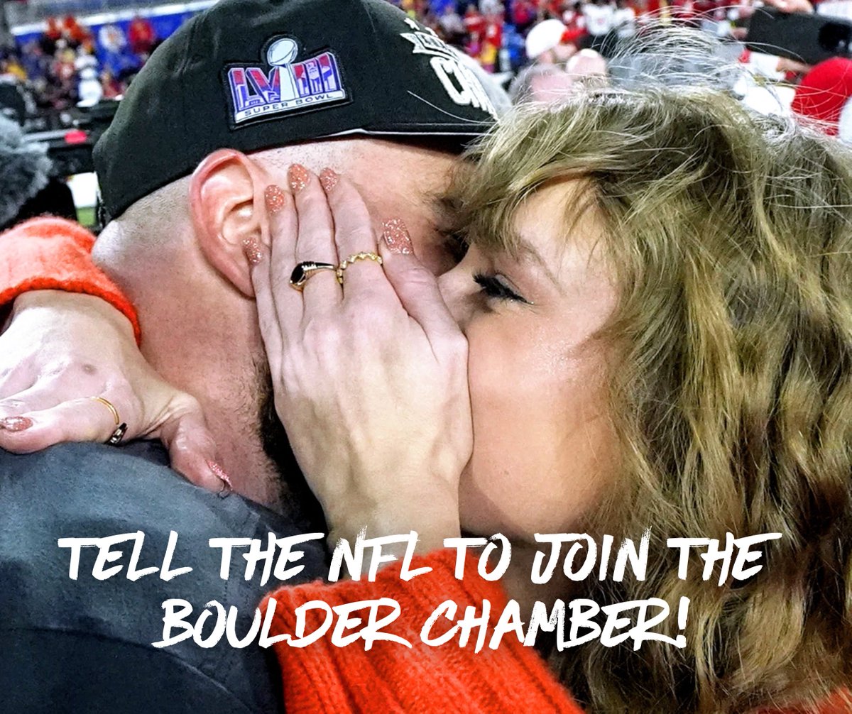 What Taylor says goes. Join the Boulder Chamber and experience the thrill of your biggest win (yet)! Get your business to the goal line when you contact our Member Relations Team at membership@boulderchamber.com. There's a post-game celebration waiting for you. #boulderbiz
