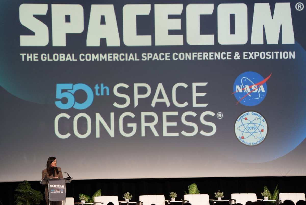 I was proud to share the strength of Florida’s expansive aerospace ecosystem at @SpaceComExpo conference. From maintenance and repair operations at Cecil Spaceport to orbital launch services at Cape Canaveral, Florida serves as a premier global destination for space.