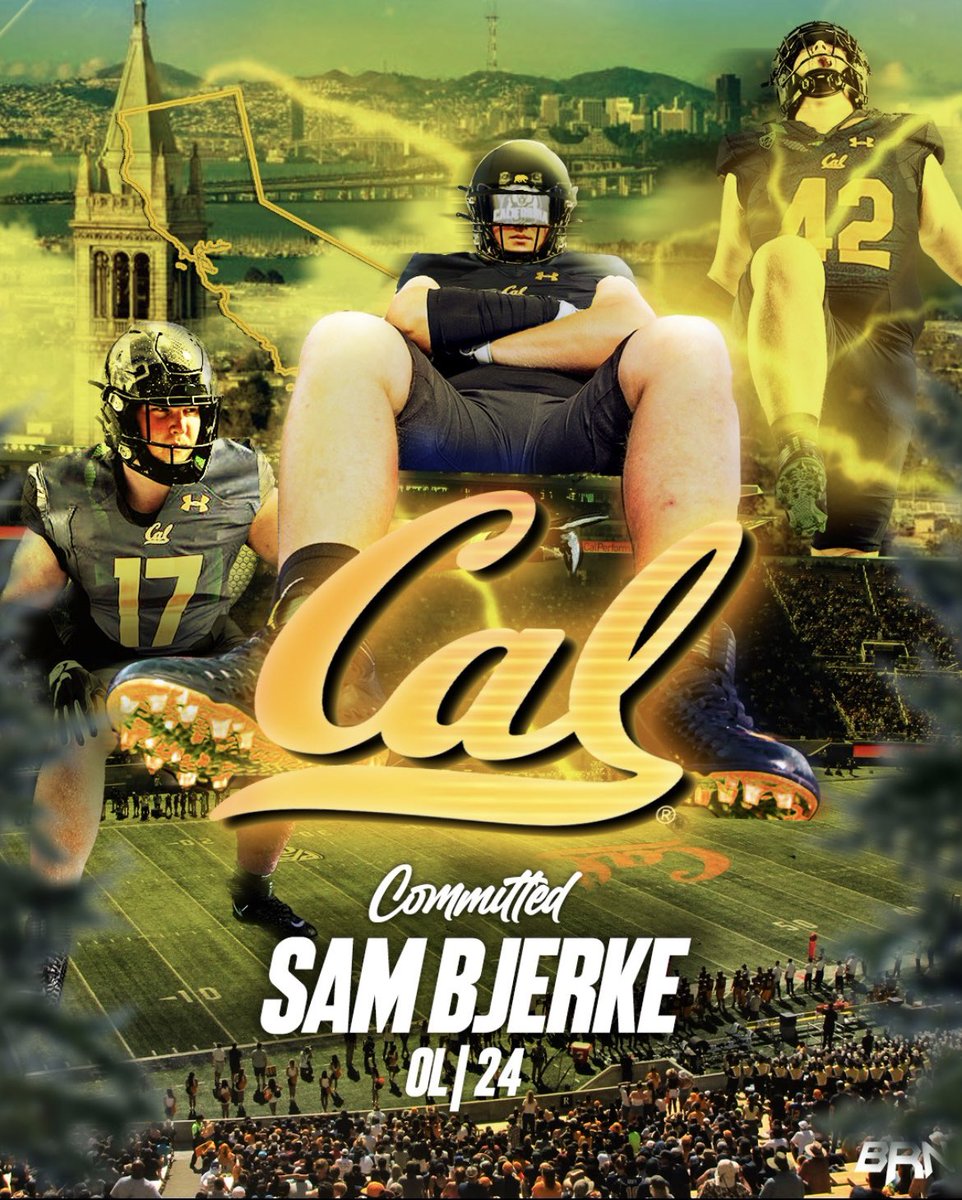 Committed. #GoBears 🐻