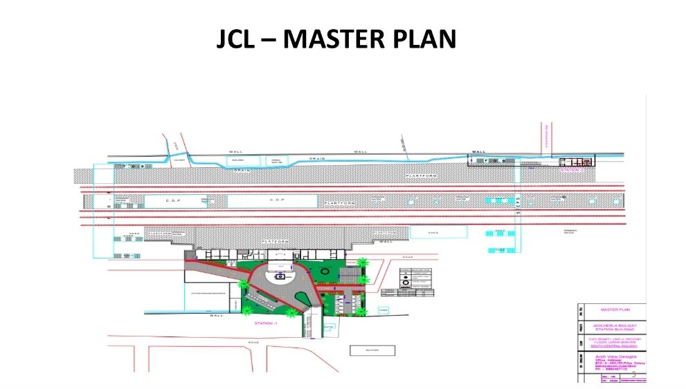 drmhyb's tweet photo. #HYBdivnRailInfra update:
JADCHERLA Railway Station, Telangana State is set to undergo a redevelopment under the #AmritStations Scheme, offering a fusion of modern and exquisite Passenger Amenities.
#SCRInfraUpdates
#RailInfra
@SCRailwayIndia https://t.co/jx8CK7bBPt