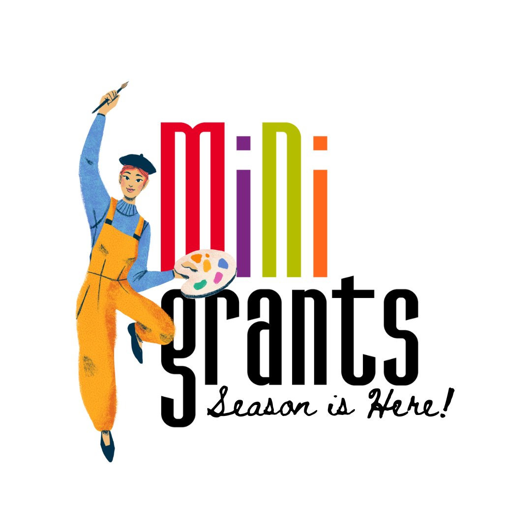 Psst...have you hit "submit" on that Mini Grant application, yet? This is your last reminder that our deadline is tomorrow, 2/1, for this quarterly cycle. Submit your app via our online portal: theartscouncil.com/mini-grants. #WeAreTheArts 💜