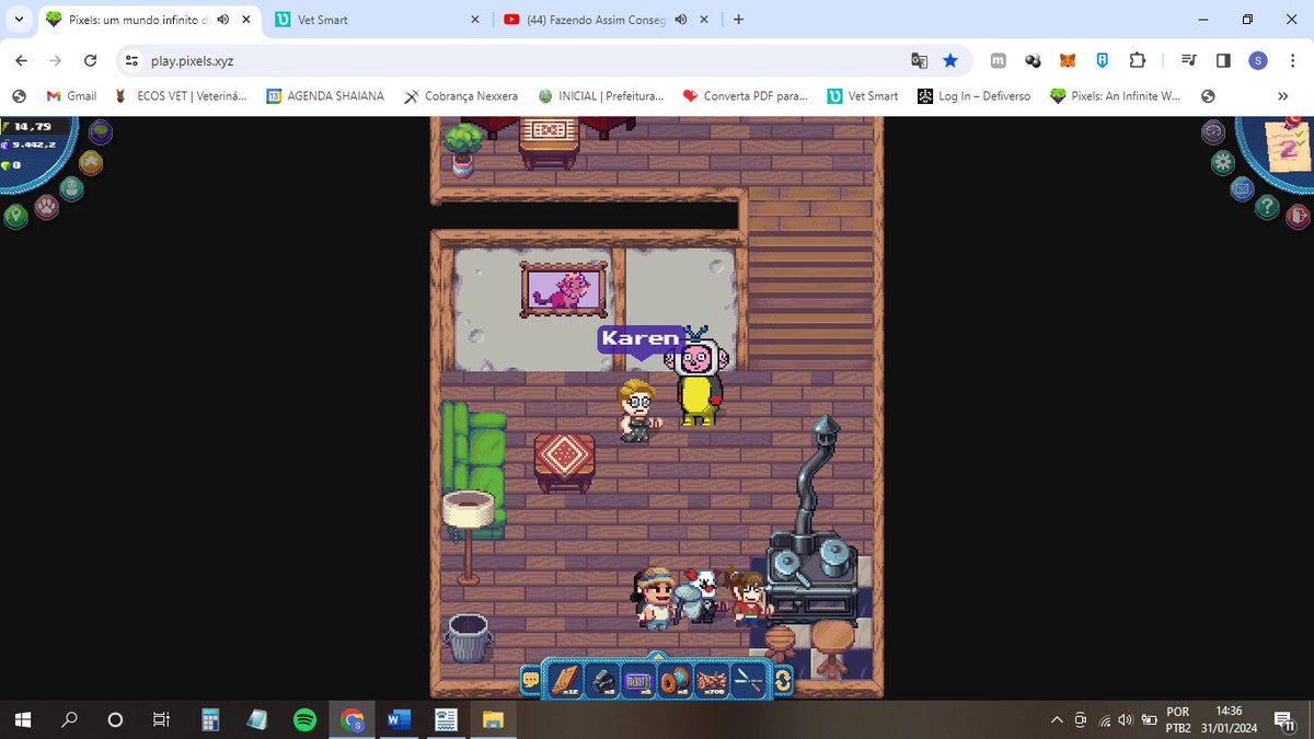 sharferrer's tweet photo. Party at karen´s house #Pixels https://t.co/mxqPOC22Eo