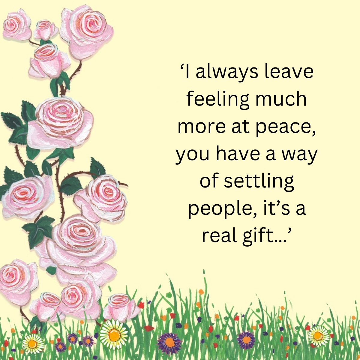 julienewcoach's tweet photo. This lovely testimonial is from one of my New Chapter program clients:

‘I always leave feeling much more at peace, you have a way of settling people, it’s a real gift…’

Warmest wishes

Julie x

#lifechanges #recoverycoaching #griefjourney #testimonialtuesday⭐️ https://t.co/qnmXahi89w