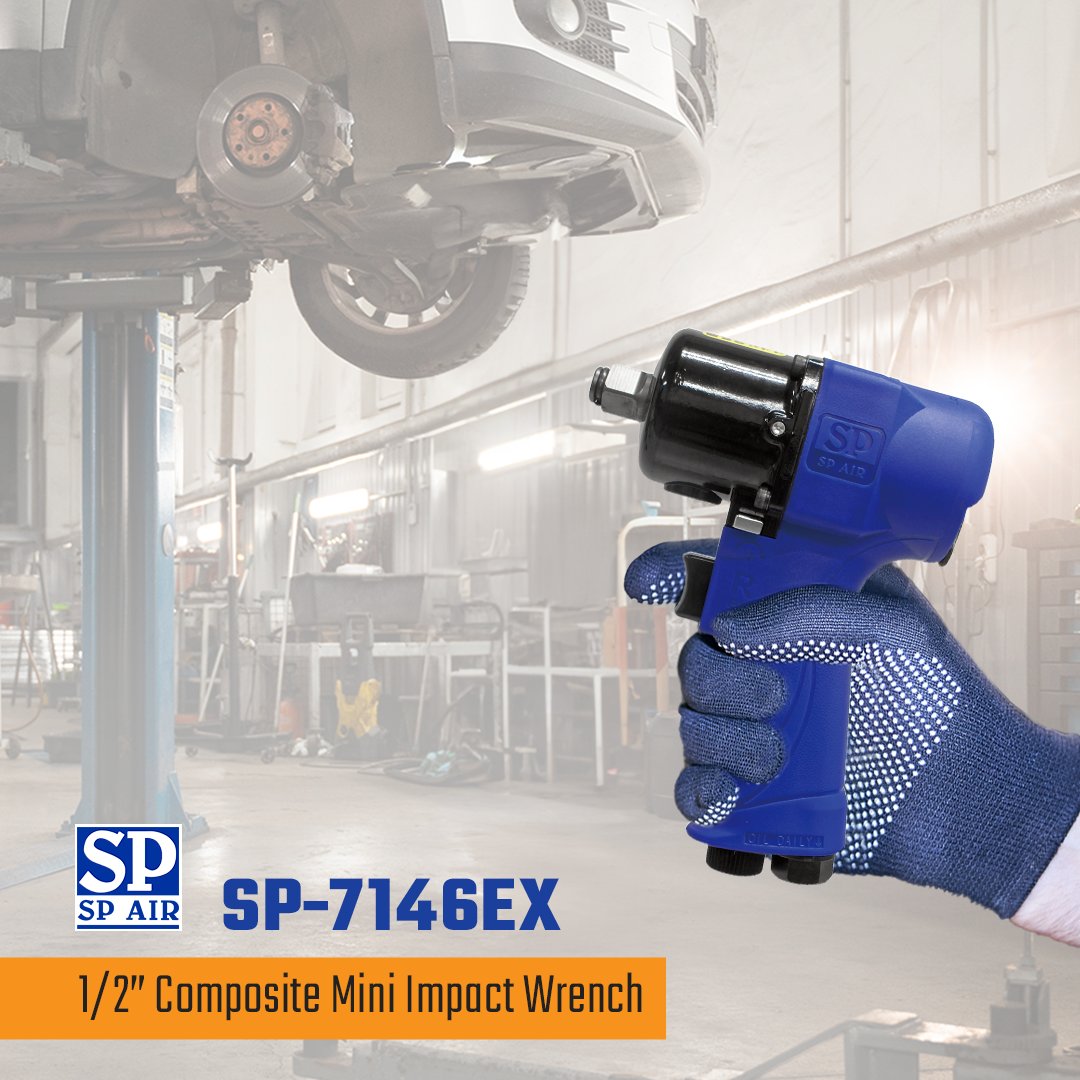 Tired hands? Try the 1/2″ Composite Mini Impact Wrench! 

At just 2.14 pounds, this tool features forward and reverse buttons, adding convenience to your workflow. 

Take a break with this #MiniWrench: bit.ly/3RqwpPU