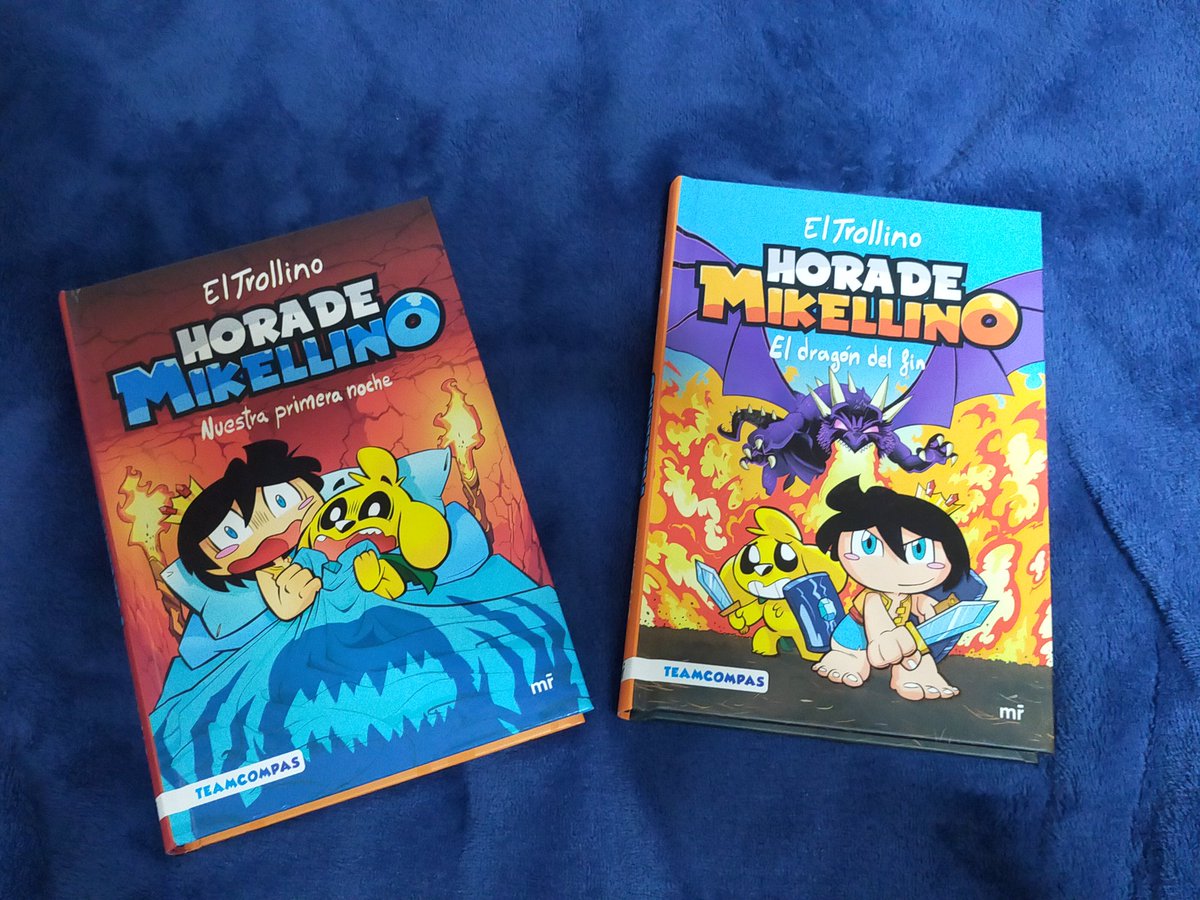 ¡YA ME LLEGÓ LA SEGUNDA ENTREGA DE HORA DE MIKELLINO! AAAAAAAAAAAAA 😭❤ Que ganas tengo de llorar con este libro, como hice con el primero waaa 🥺💖 Eso si,para cuando segunda temporada de Hora de Mikellino?xD #CoMPaS @ElTrollino