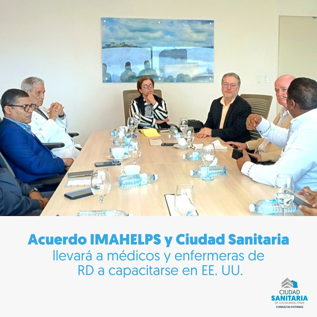 ceasnard's tweet photo. Médicos y enfermeras dominicanos viajarán a EEUU a capacitarse en diversas áreas, luego de un acuerdo de la Ciudad Sanitaria Dr. Luis E. Aybar con la Misión Médica Humanitaria #IMAHELPS, de la Universidad de California Irvine.
Detalles: https://t.co/YmDMXGqYmG https://t.co/eybxvu5xOy