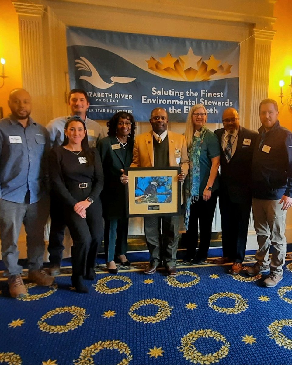 Norfolkstate's tweet photo. Exciting news! Norfolk State University is now a Sustained Distinguished Performance River Star Business! Thanks to our valued partner, BrightView Landscape. This achievement reflects our dedication and teamwork. #NSU #Behold #TheGreenandGold #BrightView #RiverStar https://t.co/XU7DmueBdA