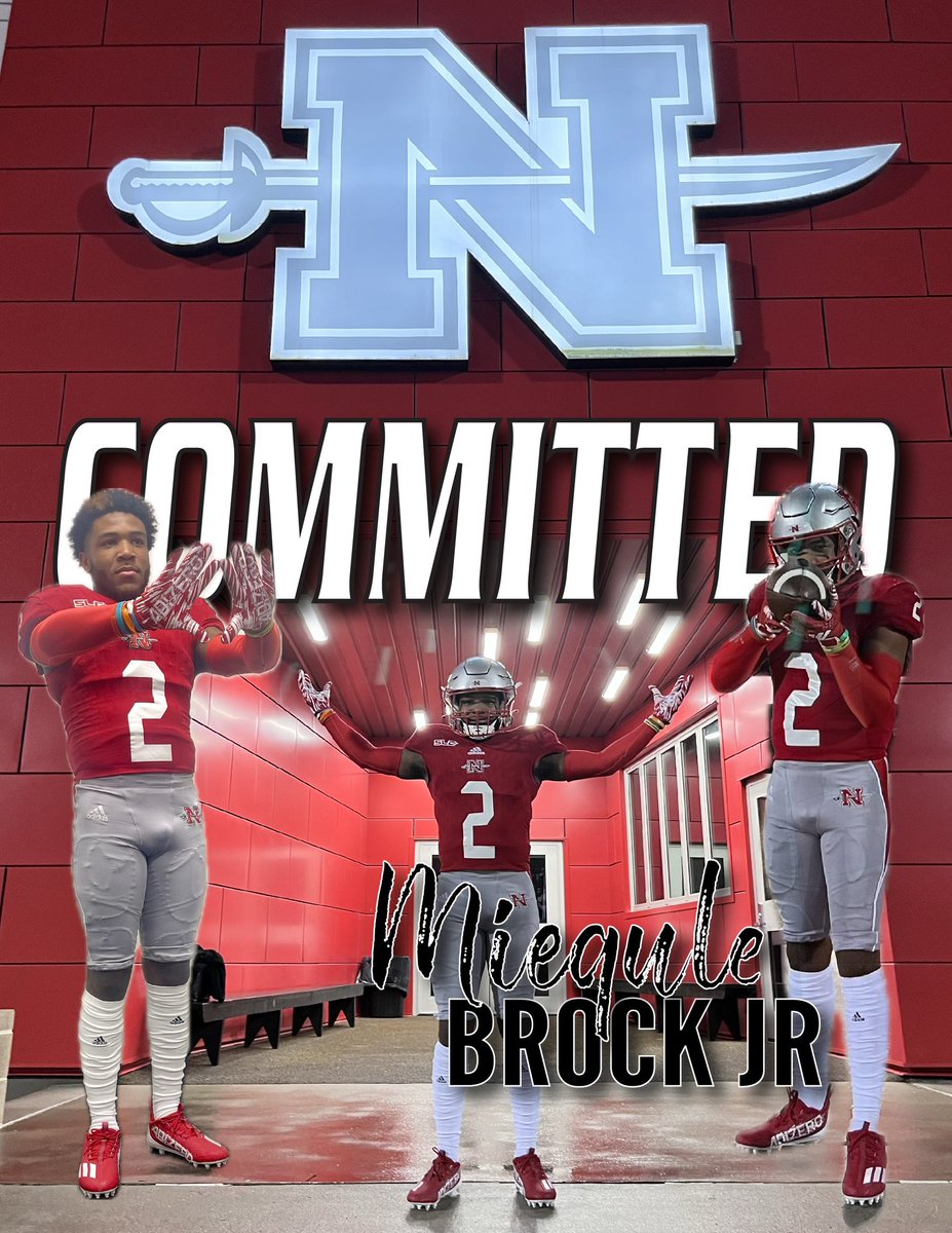 miequle_brock's tweet photo. After a great senior year I am blessed to say i’m 1000% committed to Nicholls State University @NichollsState @Timrebowe @TommyRybacki @Ryan_Vandervort @TheOfficialPFFB @CoachJayKM @TheCarterlife35 @CoachTC22 @Jon_Daniels74 @tyquan_hunter @Purdom_era https://t.co/eAM7KjEo94